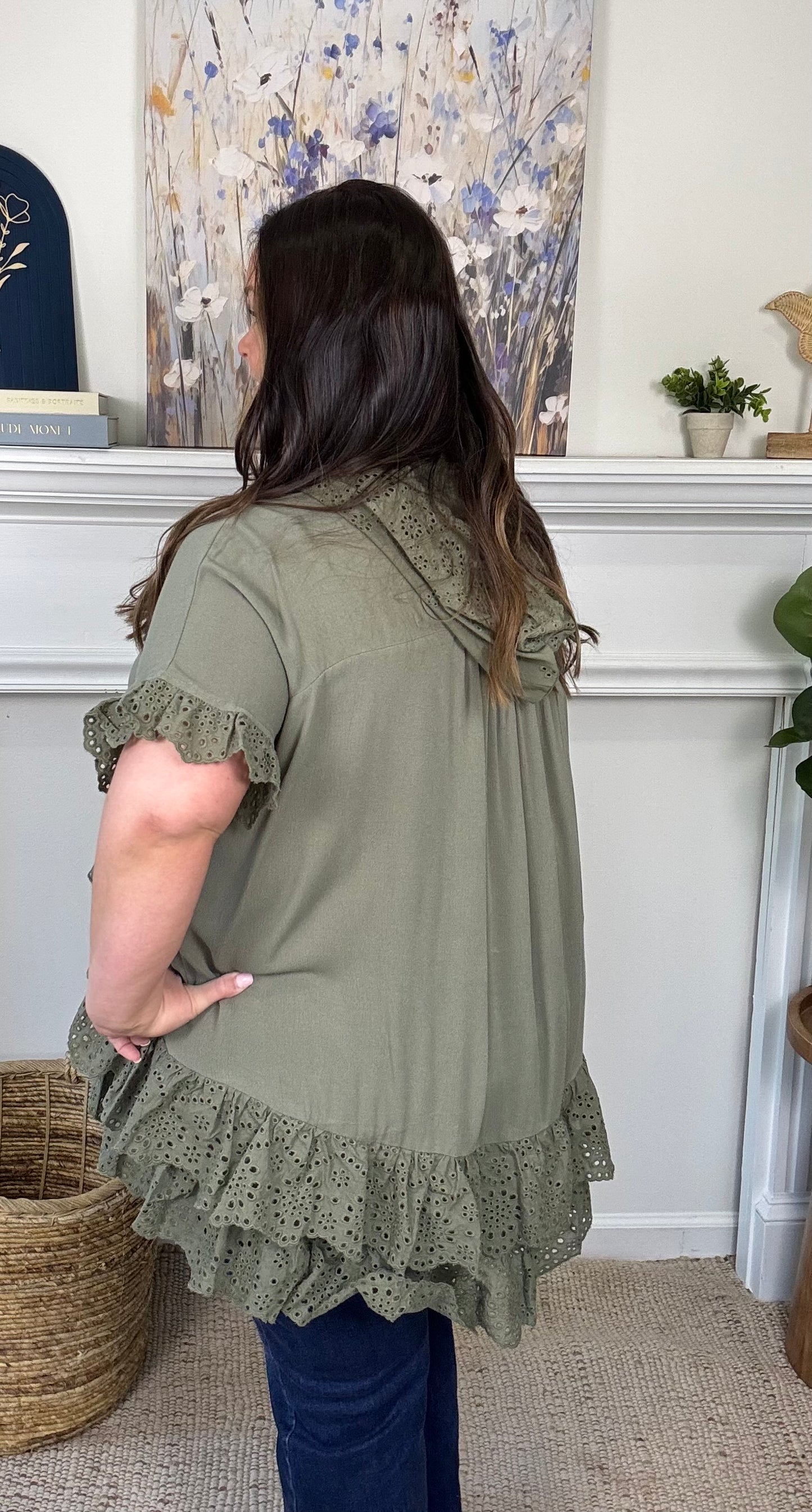 Boho Soul Ruffle Top *Curvy Friendly