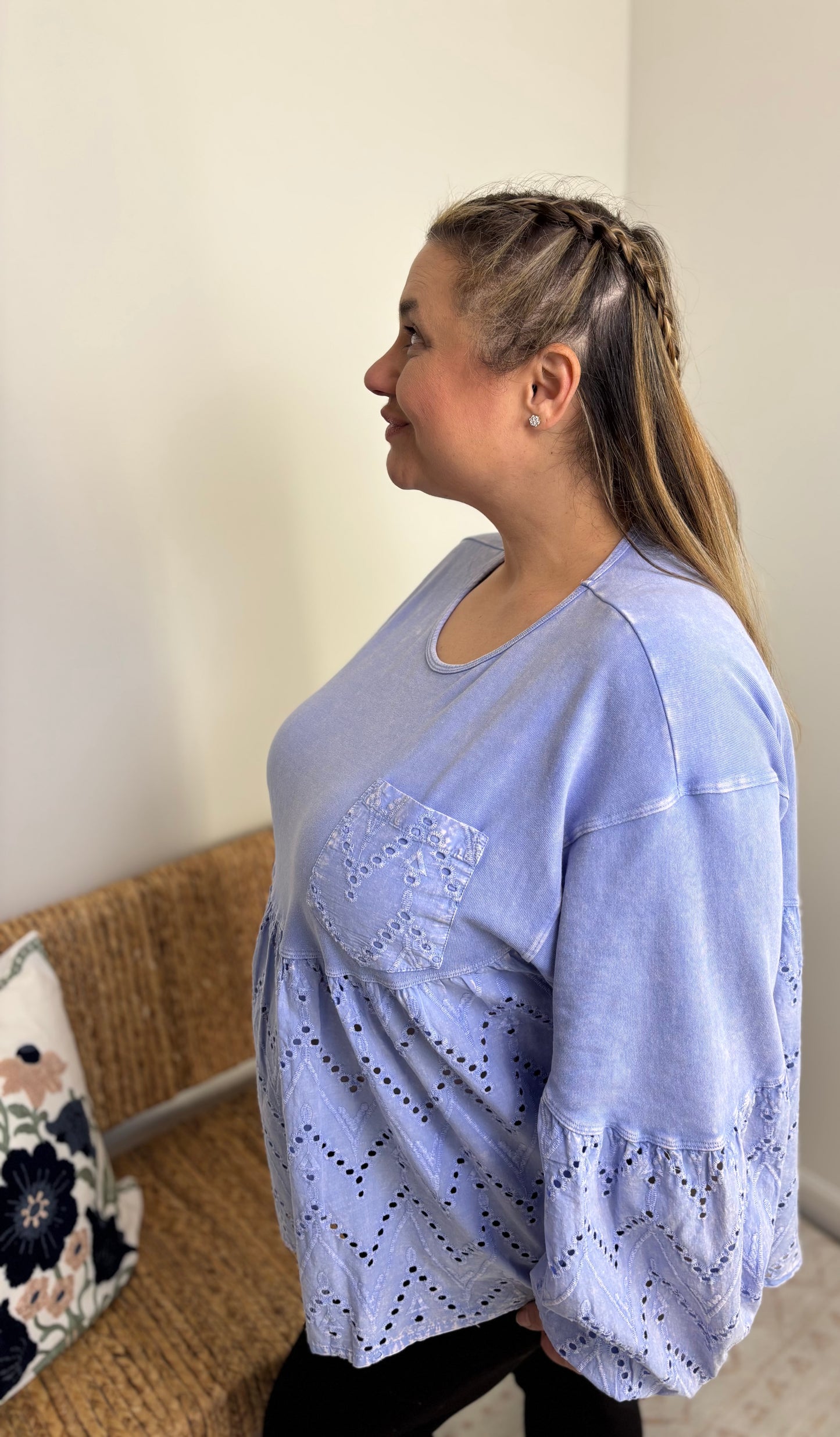 Wisteria Daydream Top * Curvy Friendly