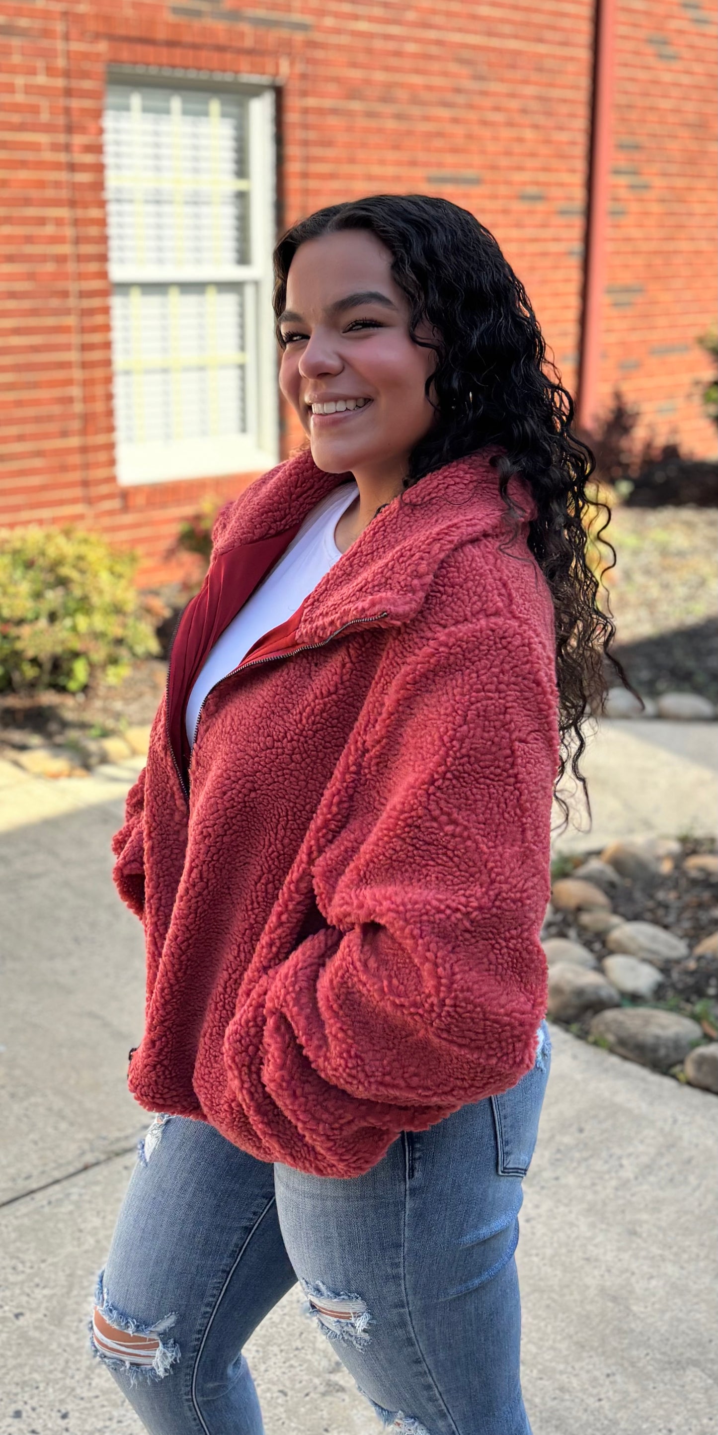 Warm Wishes Sherpa Jacket