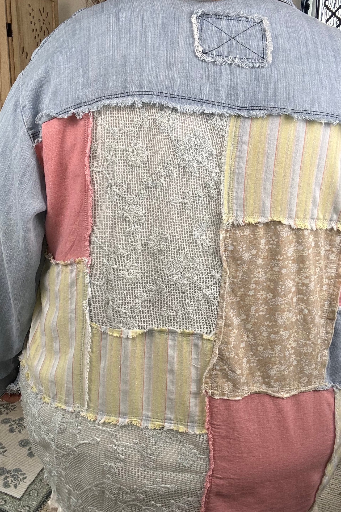 Reclaimed Denim Top