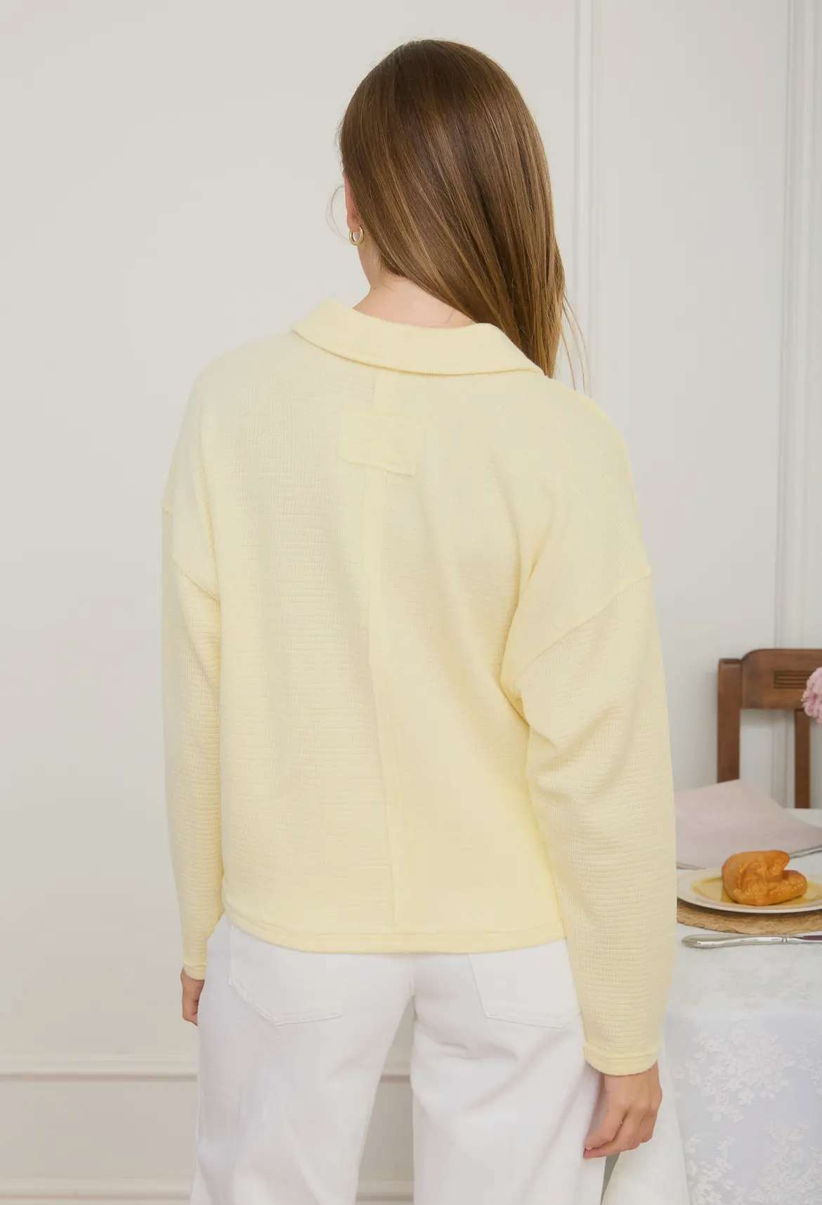 Lemon Muse Knit Top