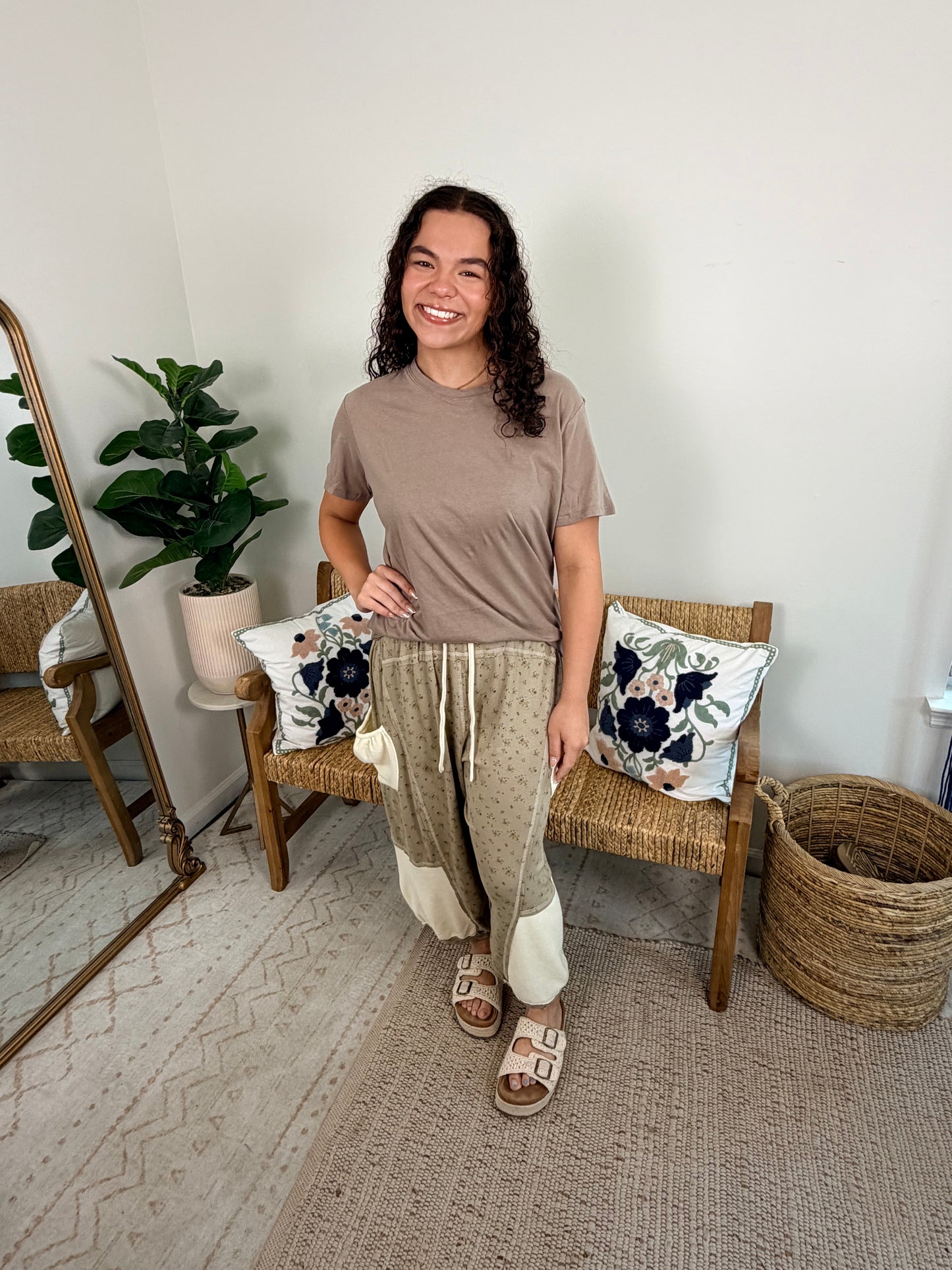 Rustic Bloom Joggers