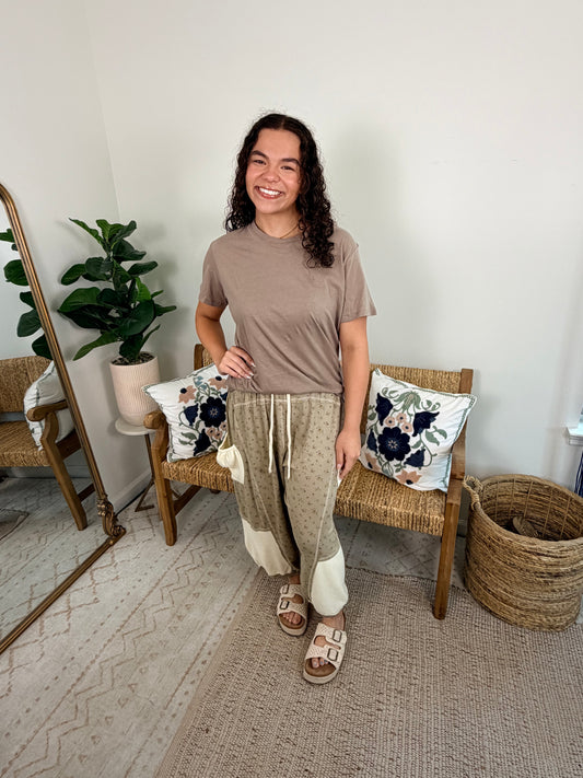 Rustic Bloom Joggers