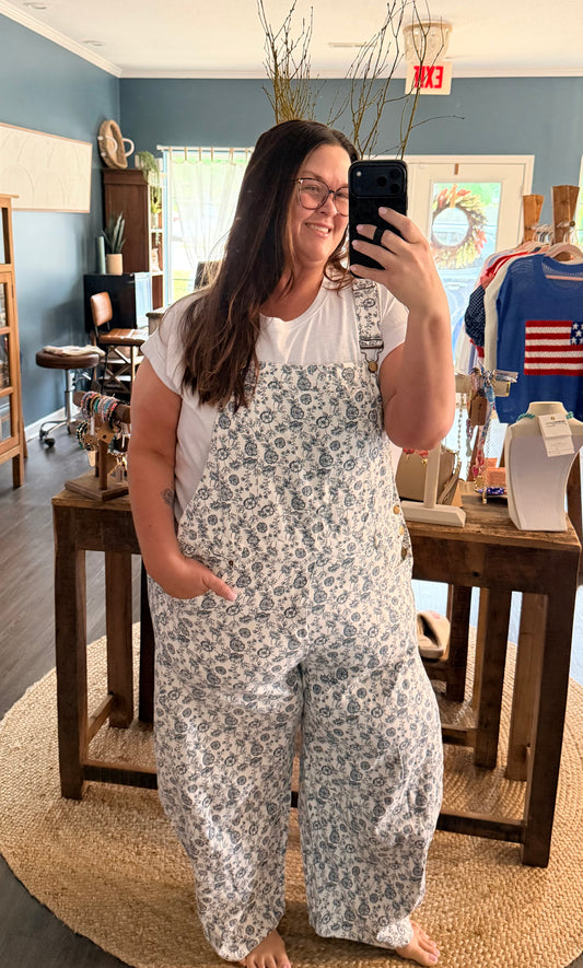 Blue Meadow Overalls