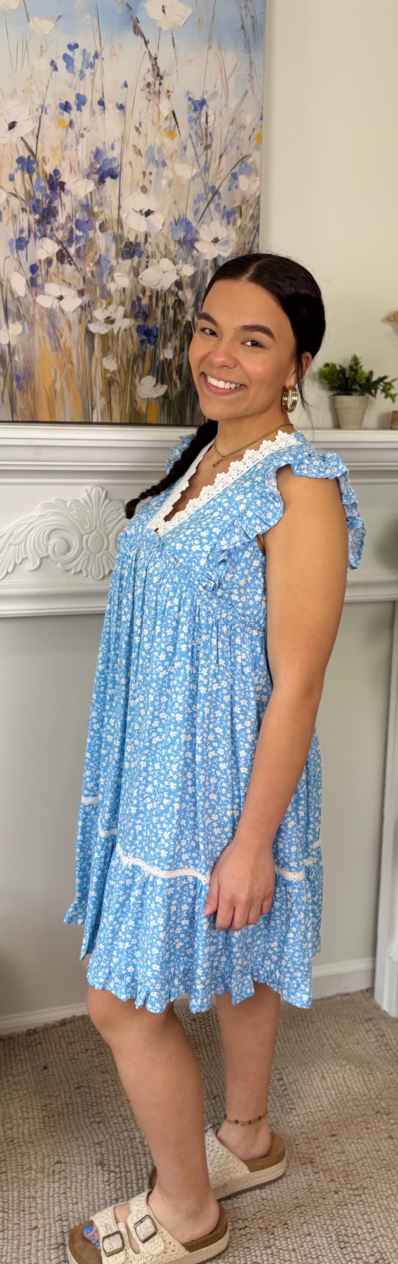 Blue Darling Dress
