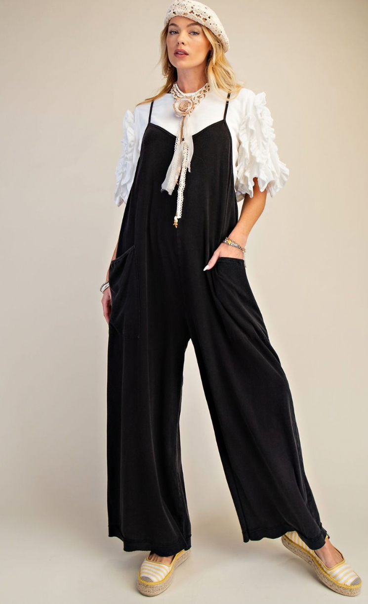Easy Street Jumpsuit *Black