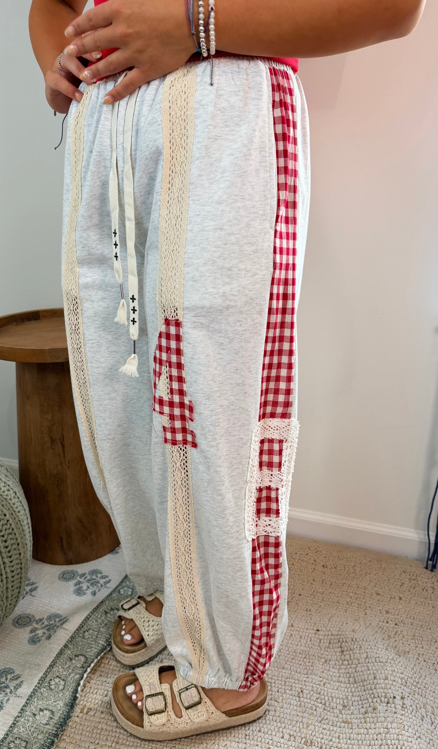 Varsity Lace Joggers