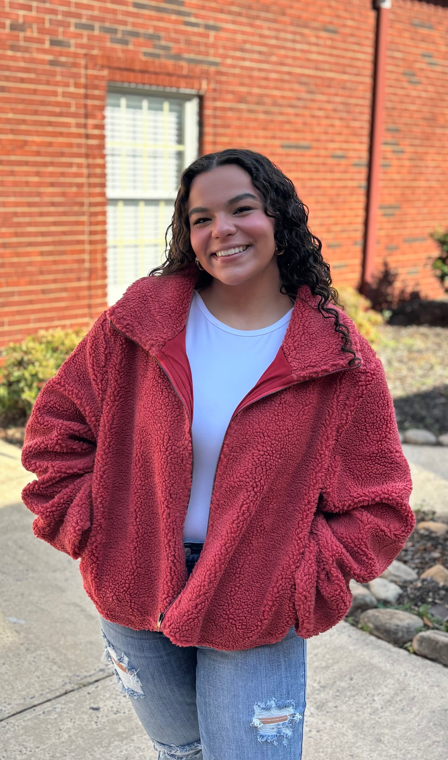 Warm Wishes Sherpa Jacket