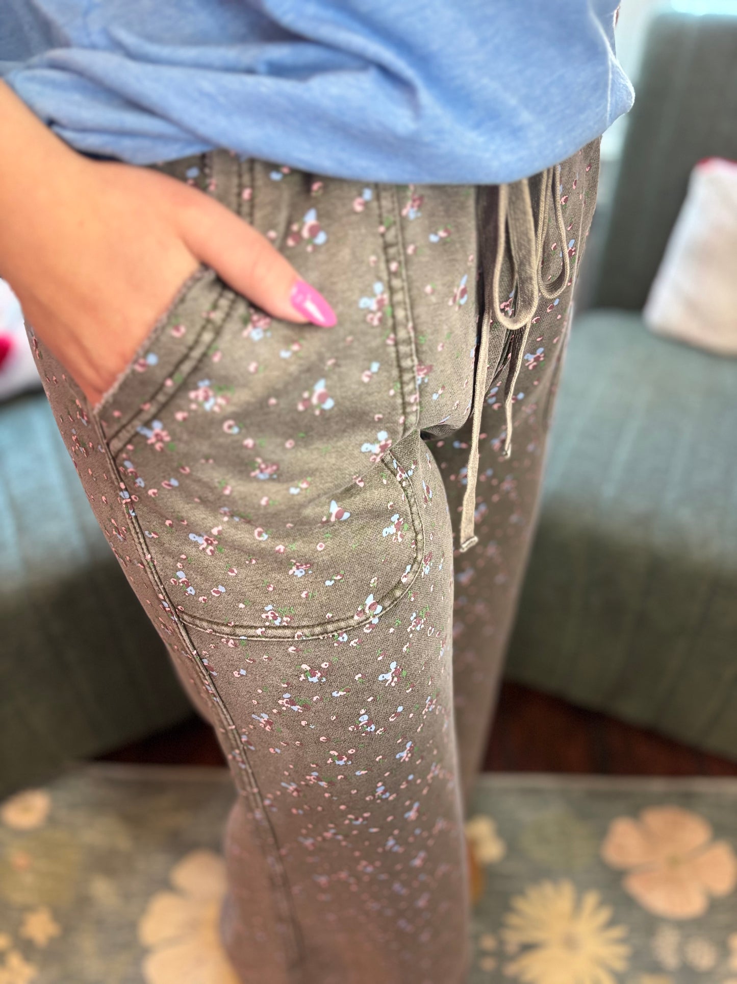 Soft Bloom Weekend Pants