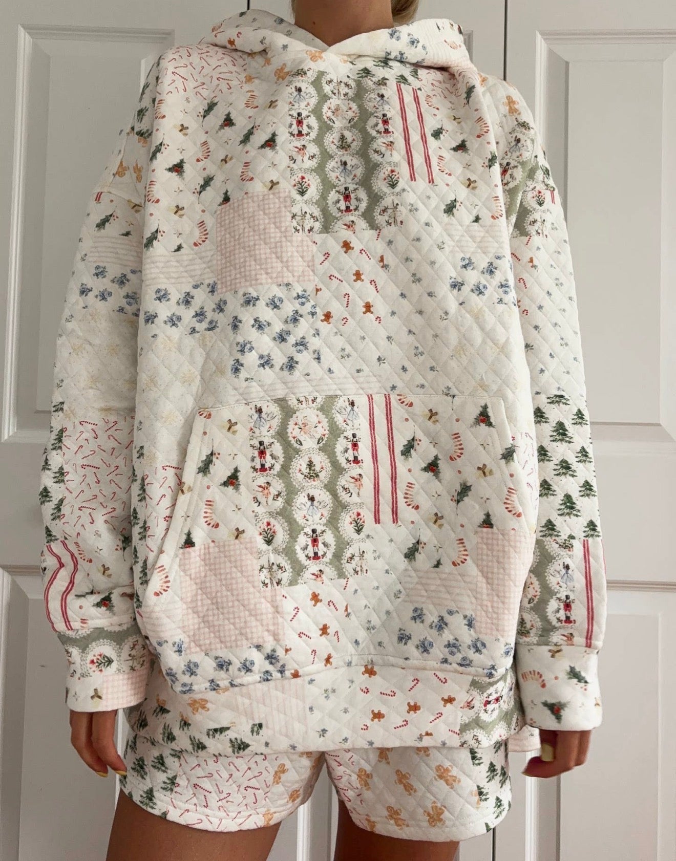 Christmas Quilted Shorts