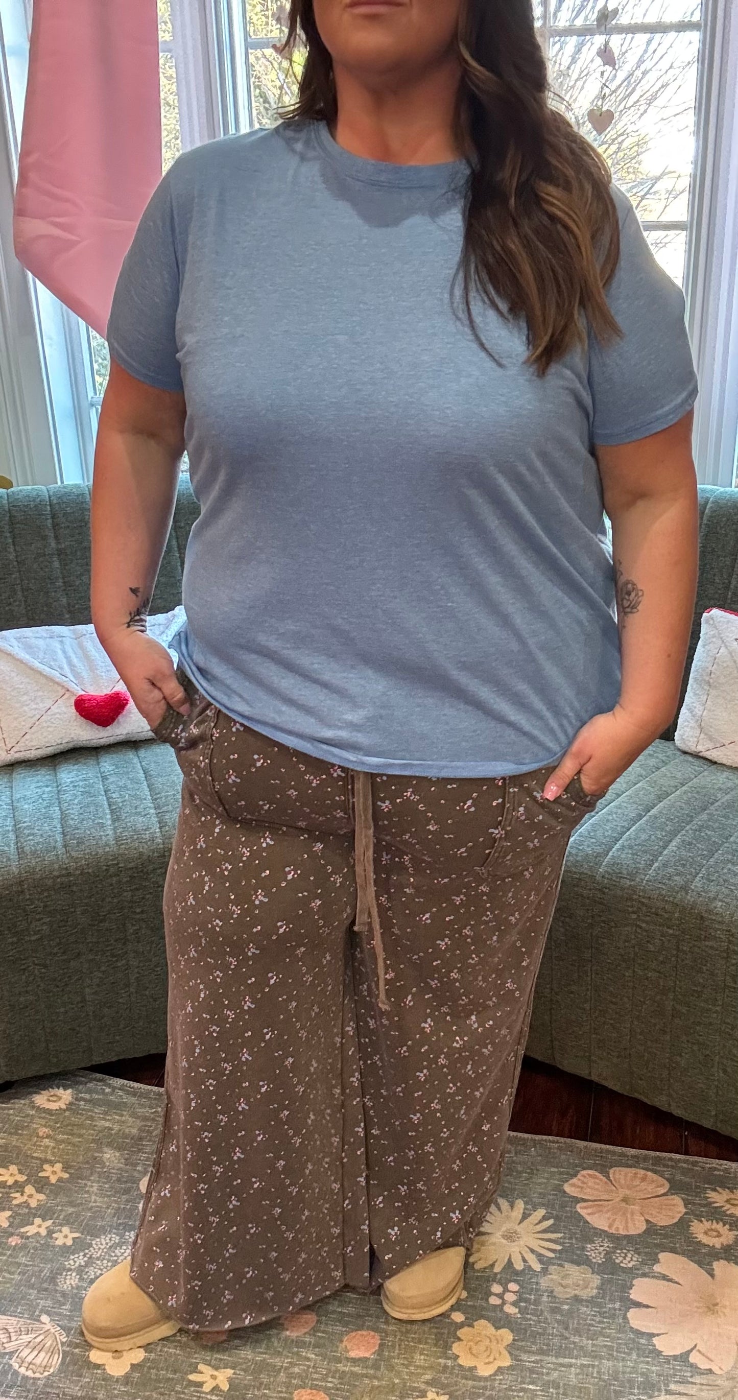 Soft Bloom Weekend Pants Plus