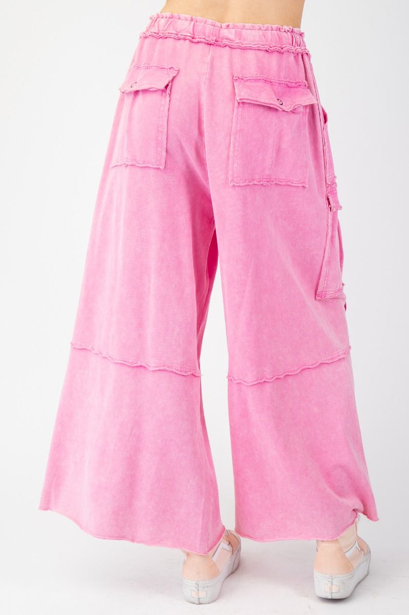 Cotton Candy Cargo Pants