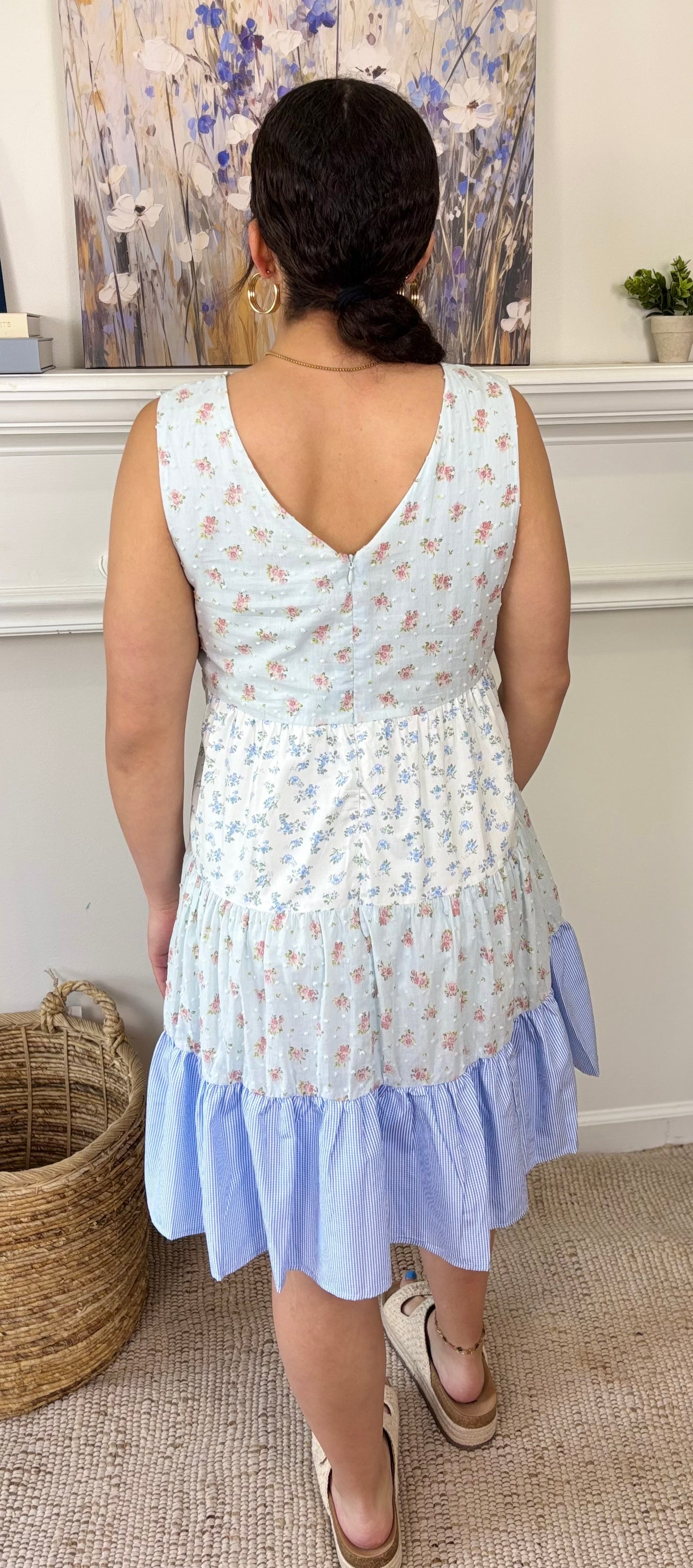 Blue Skies+Blooms Dress
