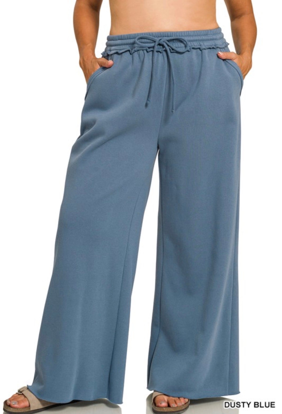 Tate Wide Leg Sweatpants