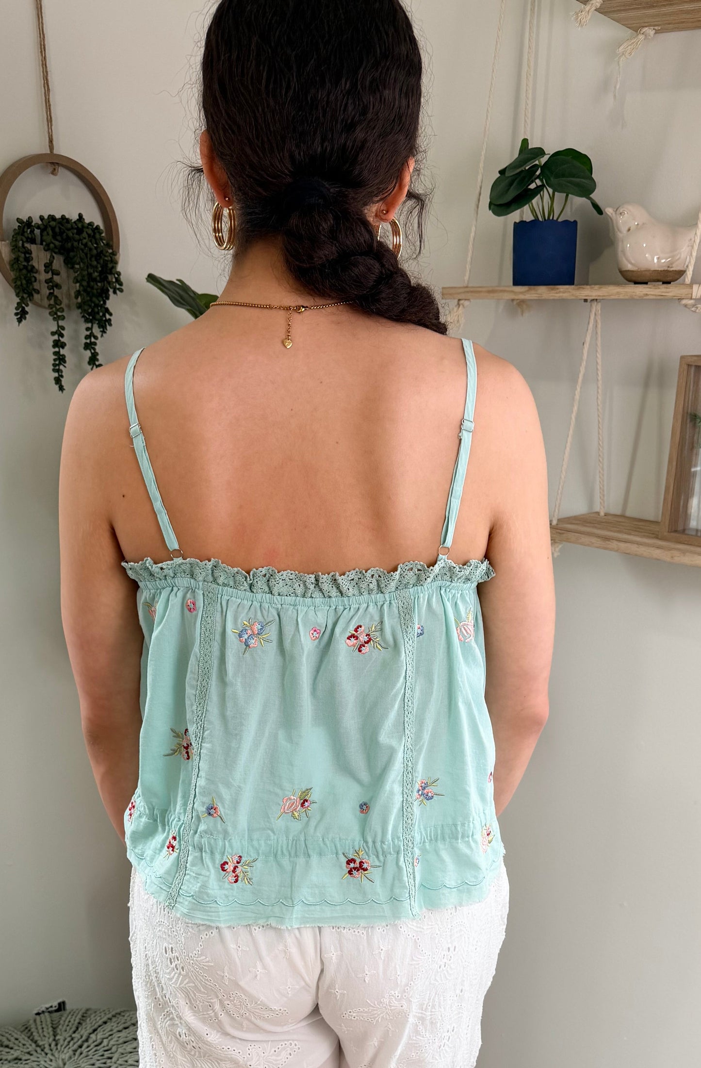 Seaside Embroidered Tank