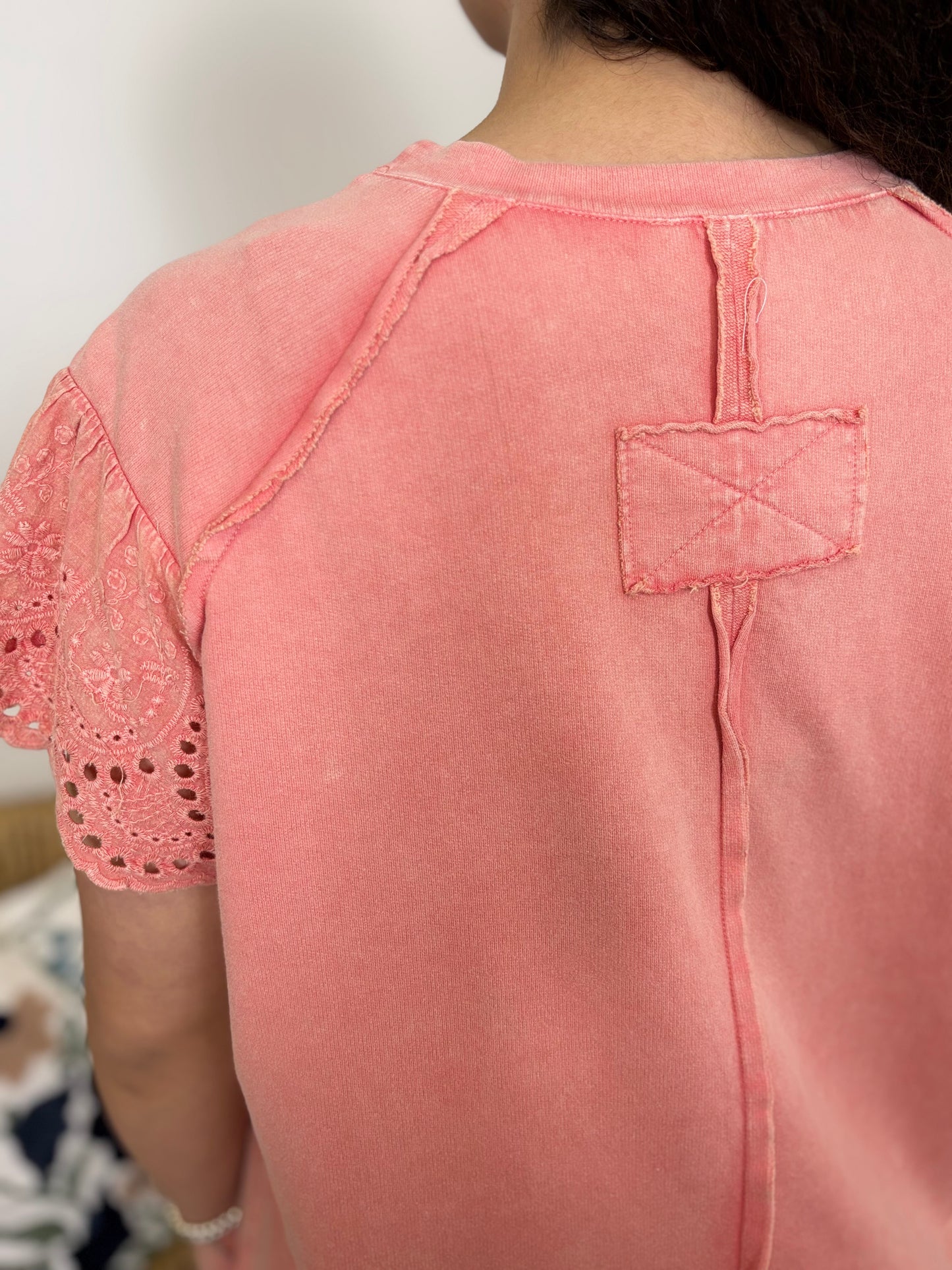 Sol Flower Crochet Tee