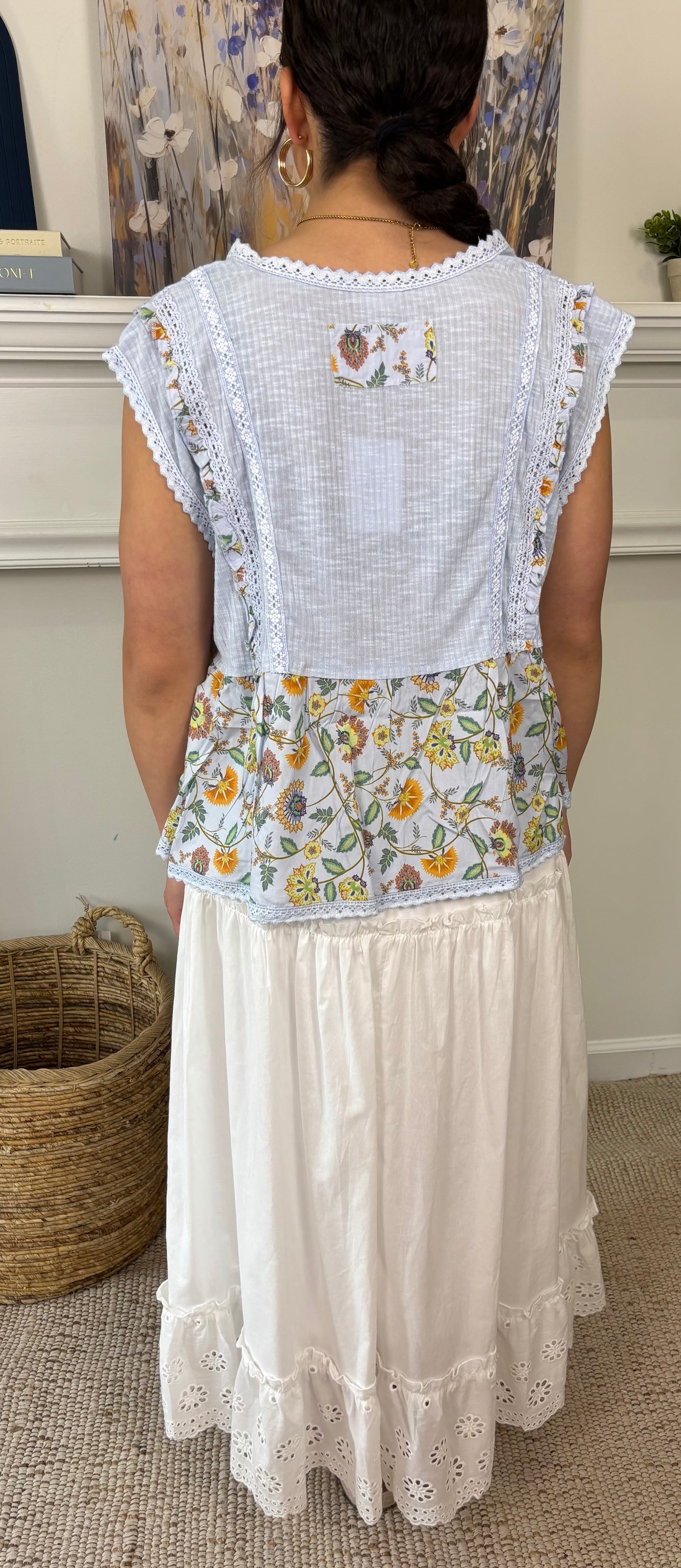 Sun Daze Eyelet Maxi Skirt