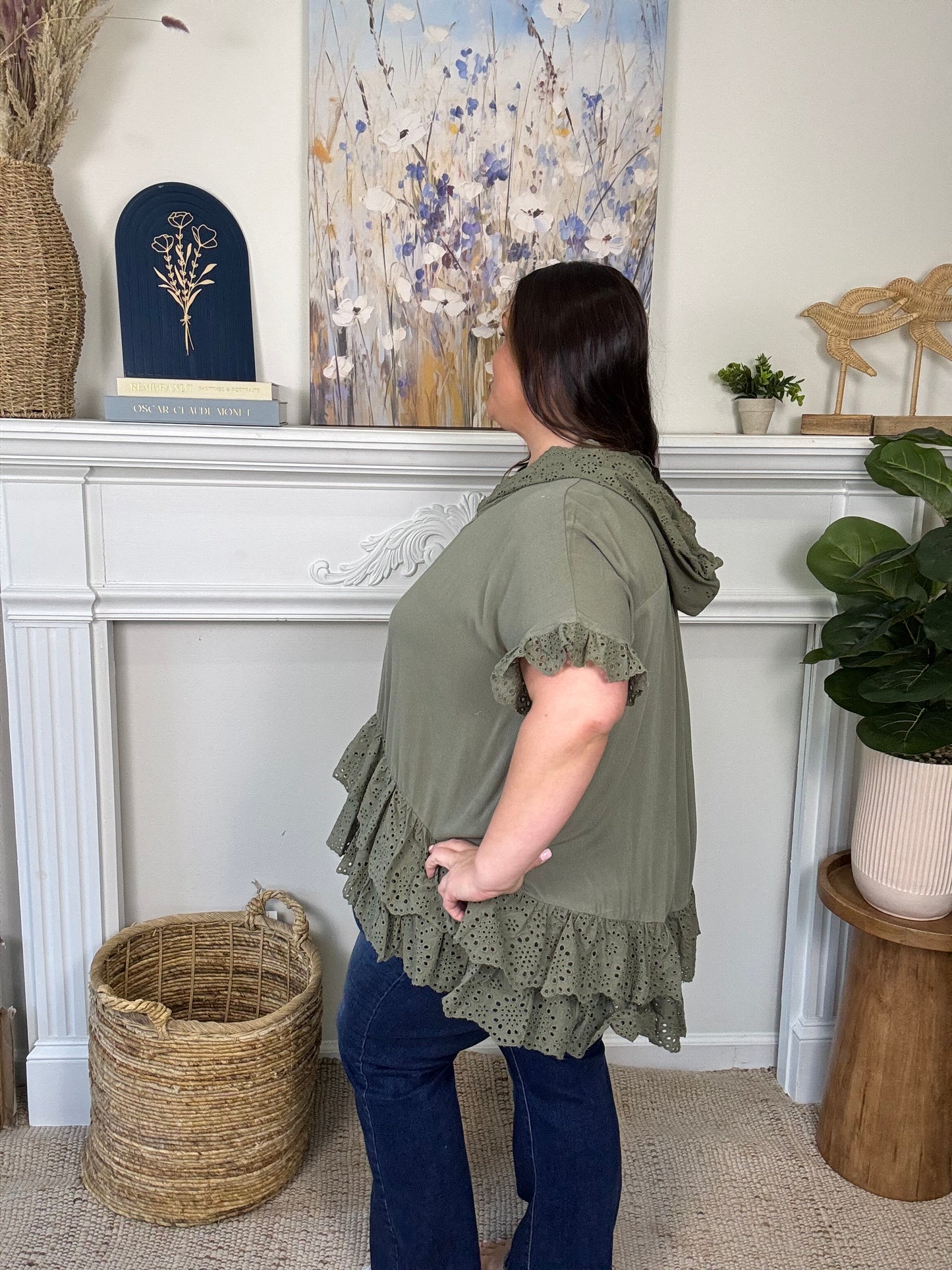Boho Soul Ruffle Top *Curvy Friendly