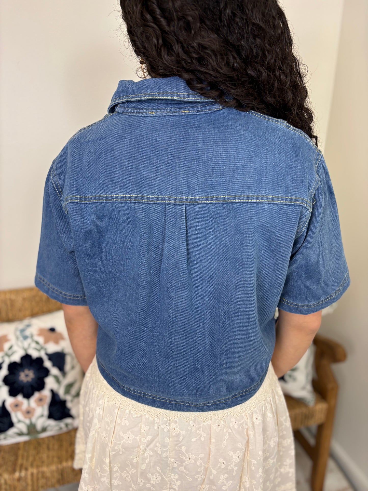 Blue Jean Cutie Top