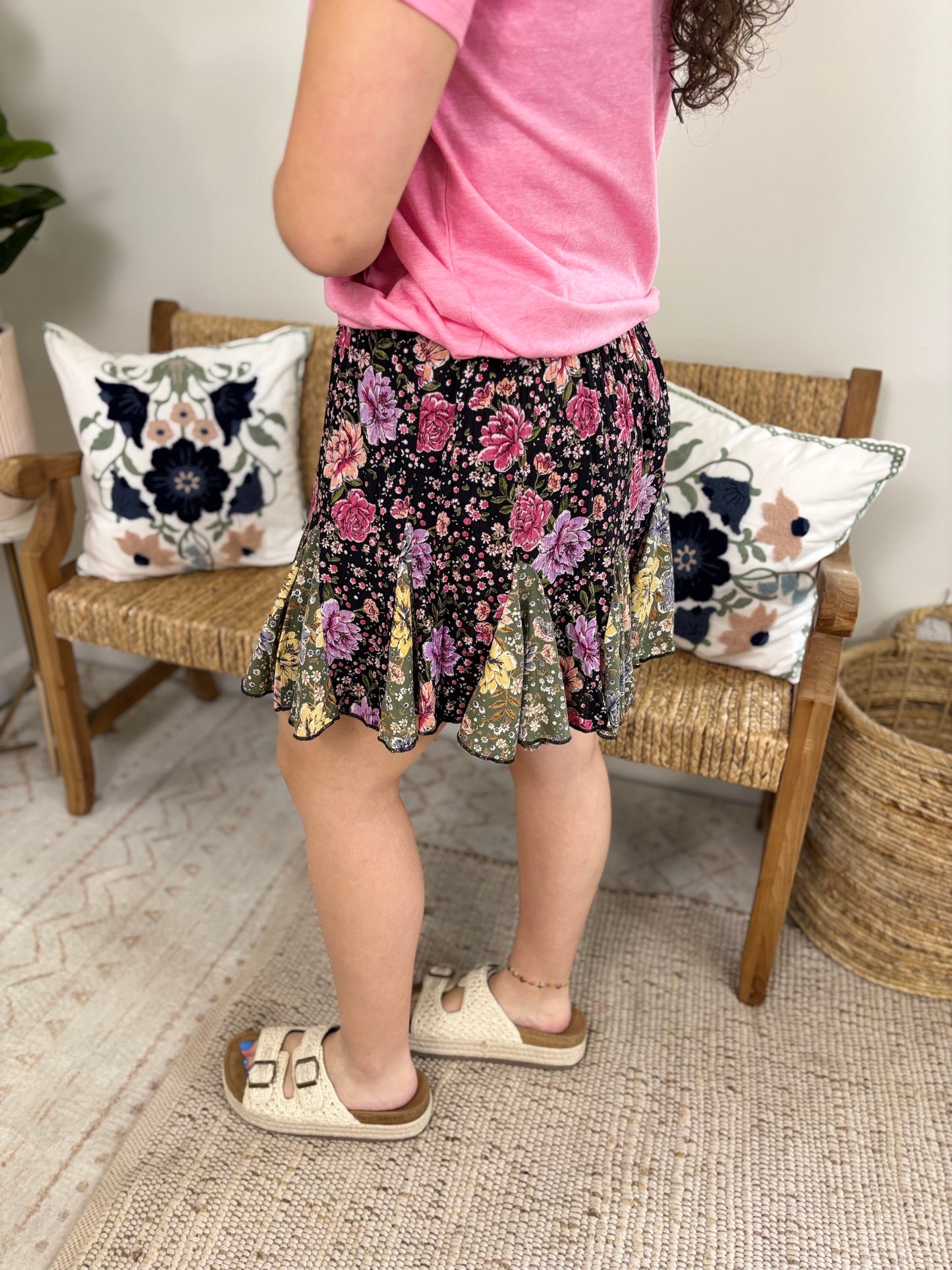 Shadow Blossom Shorts