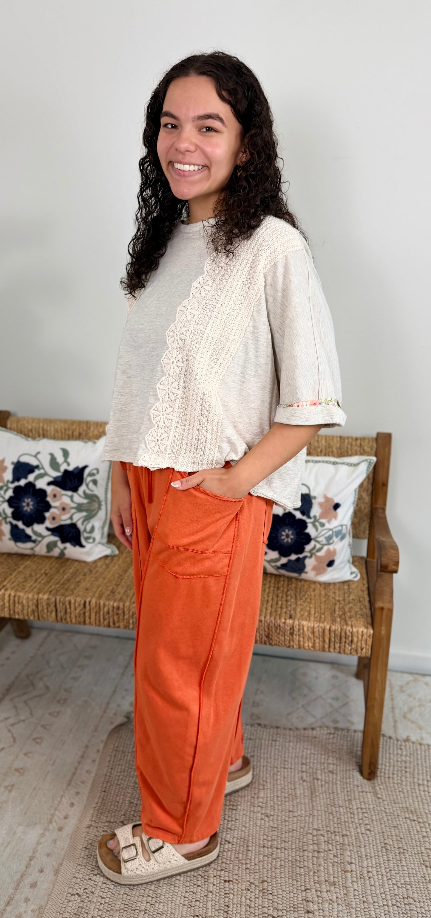 Sunset+Relax Barrel Pants