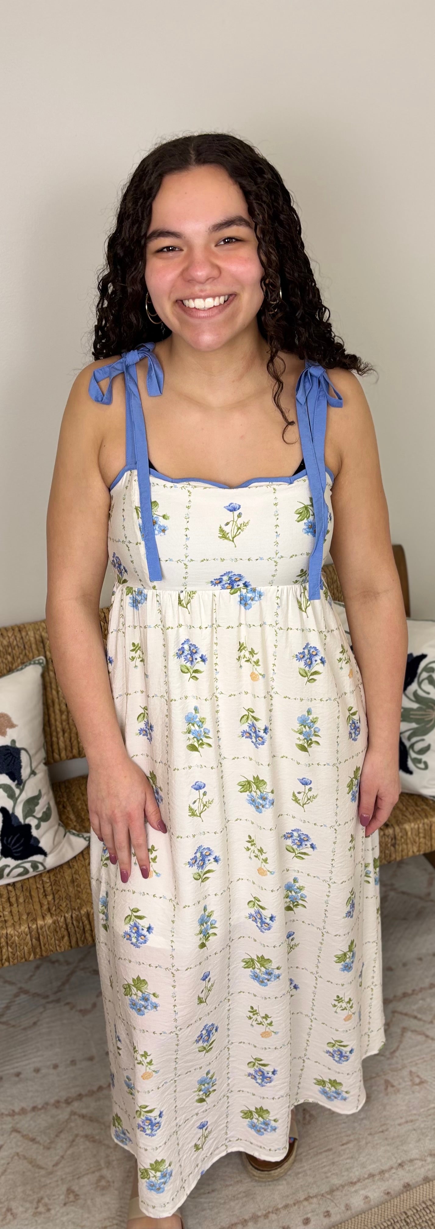 Blue Meadow Dress