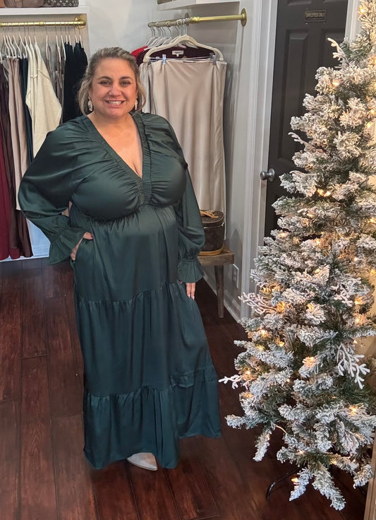 Mistletoe Maxi Dress