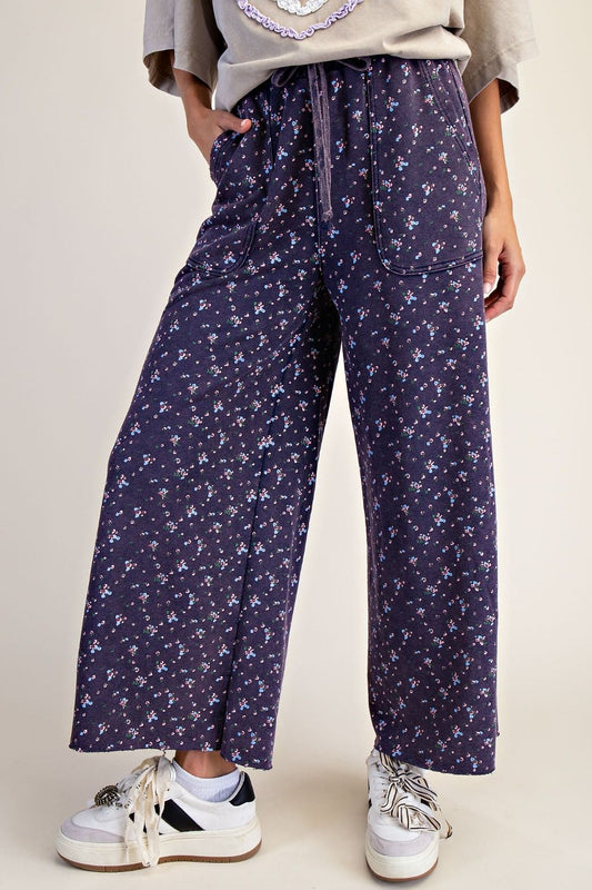 Soft Bloom Weekender Pants Plus Blueberry