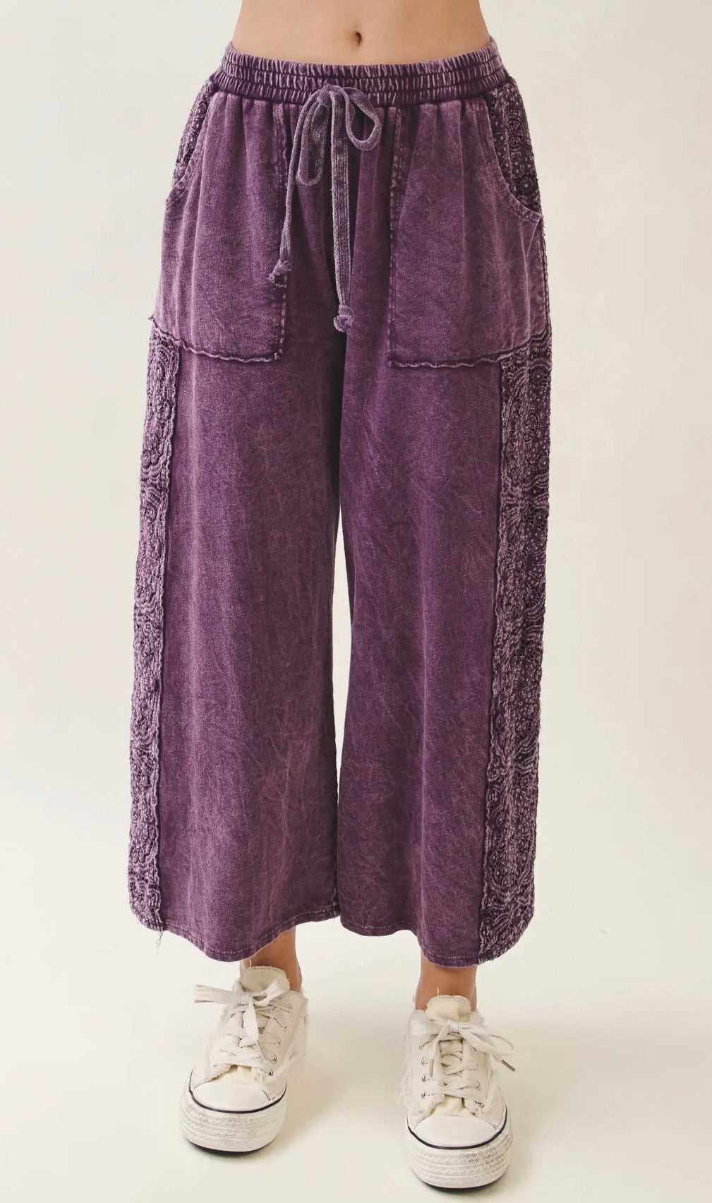 Plum Petals Pants