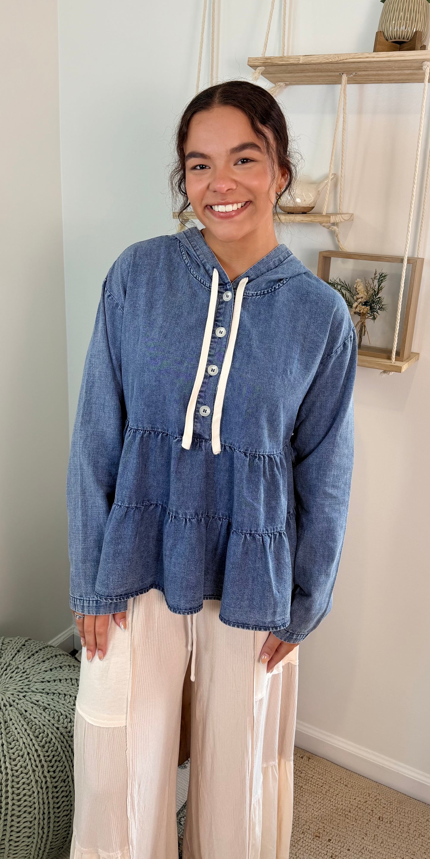 Dusty Road Denim Top