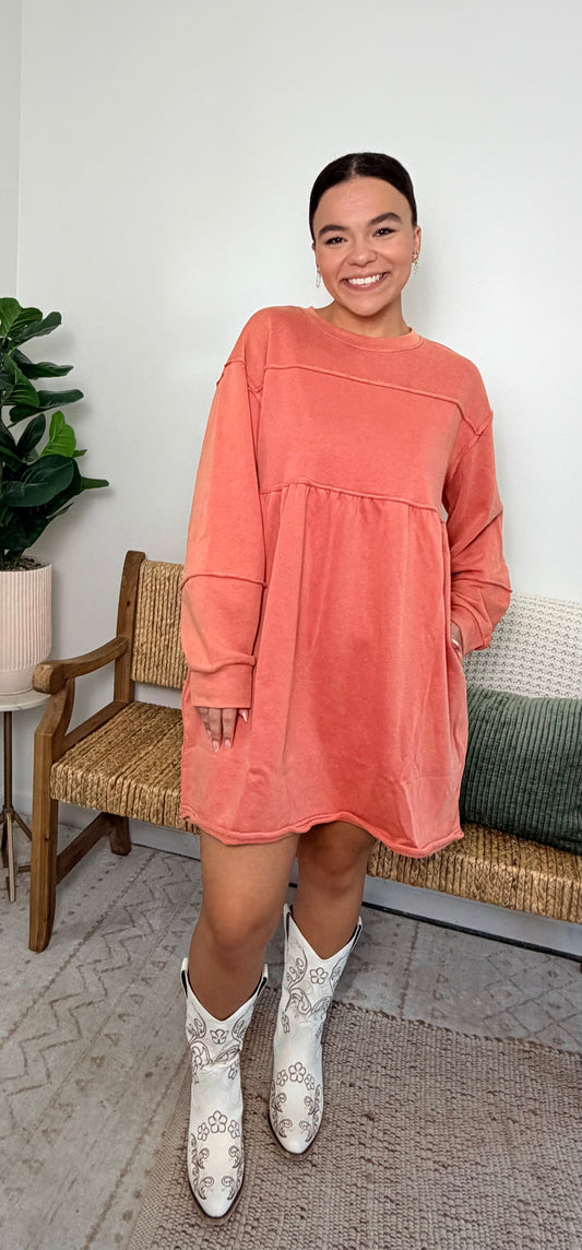 Evermore Dress *Burnt Orange