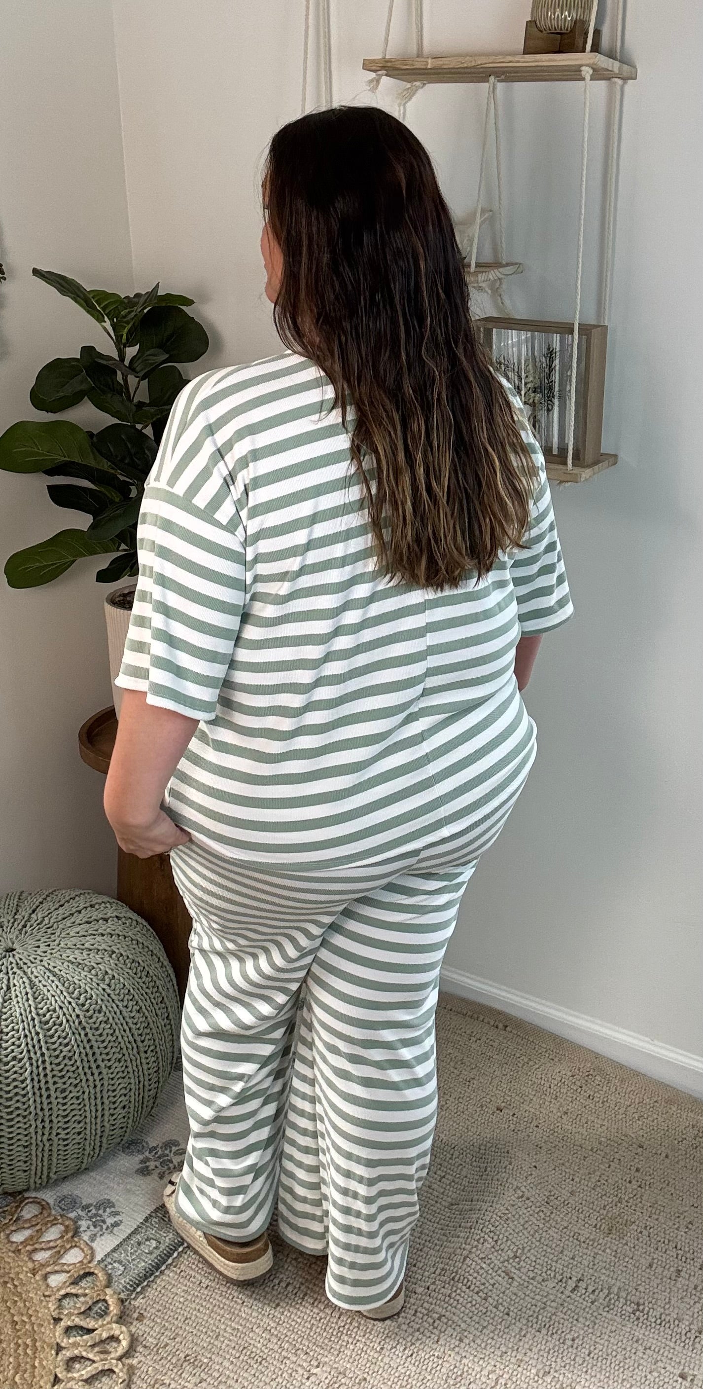 Sage Harbor Pant Set Plus