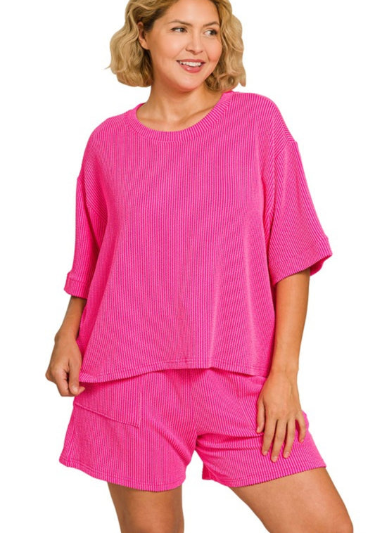 Easy Days Set Plus Hot Pink