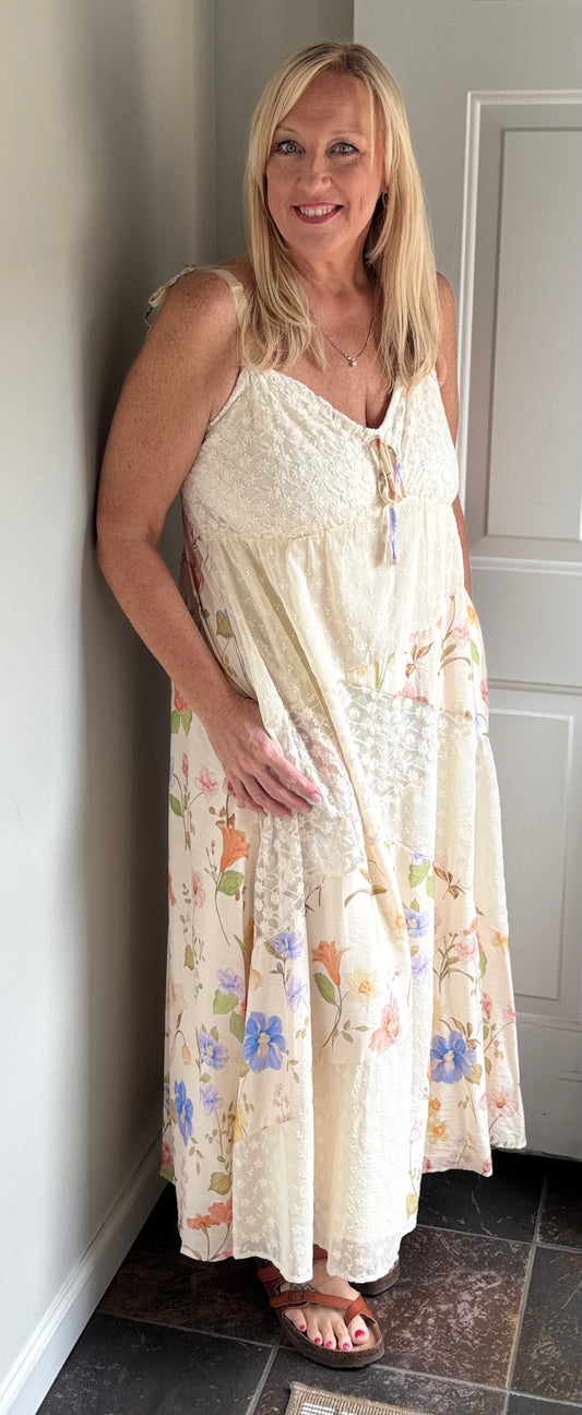 Wildflower Whimsy Maxi Dress Plus