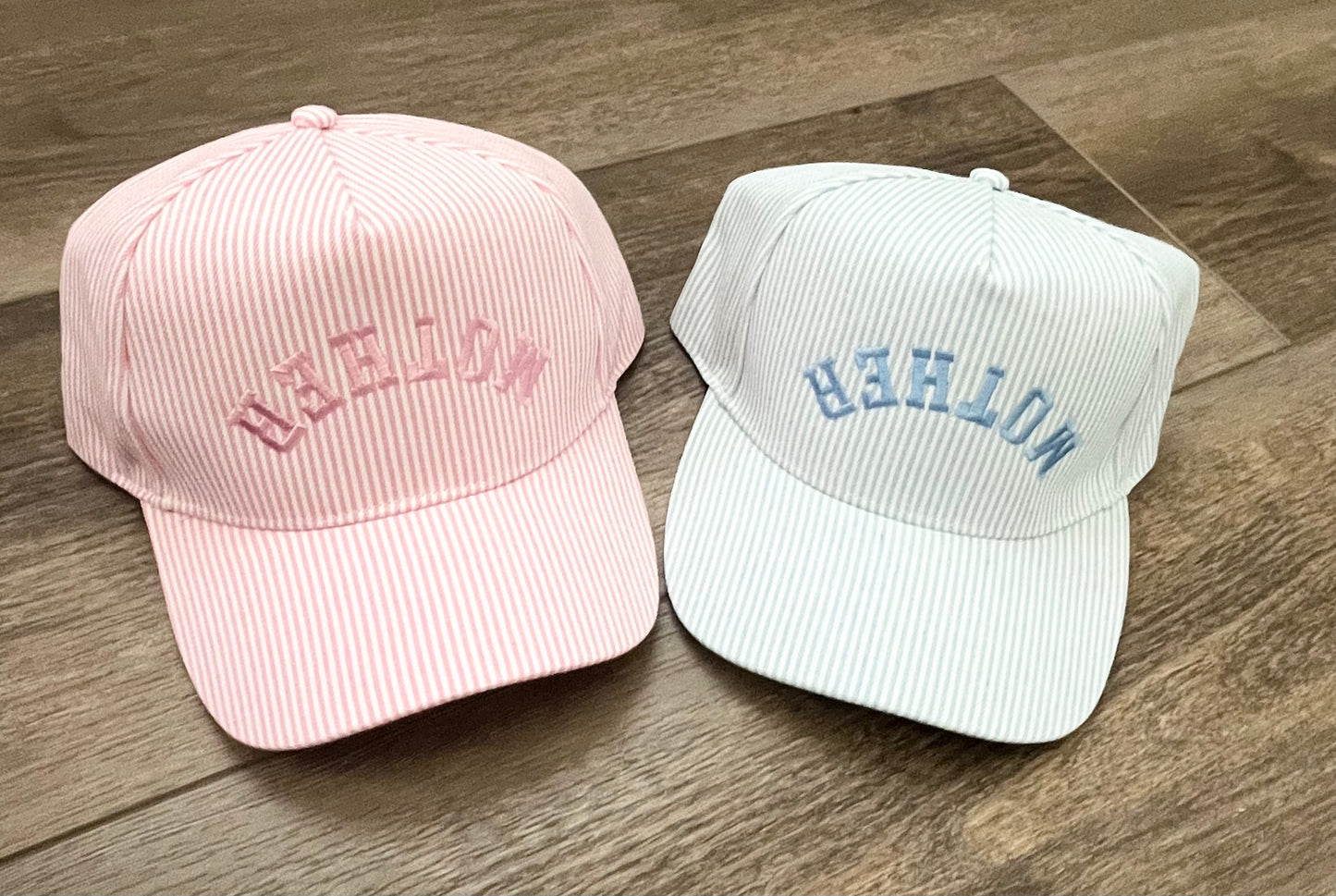 MOTHER UPSIDE DOWN Embroidered Trucker Hat