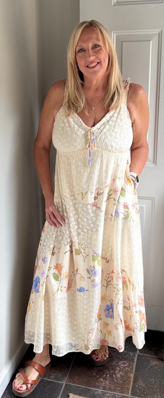 Wildflower Whimsy Maxi Dress Plus