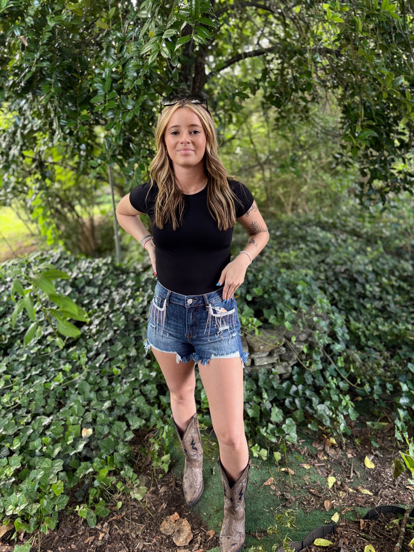 RISEN Izzy Denim Shorts