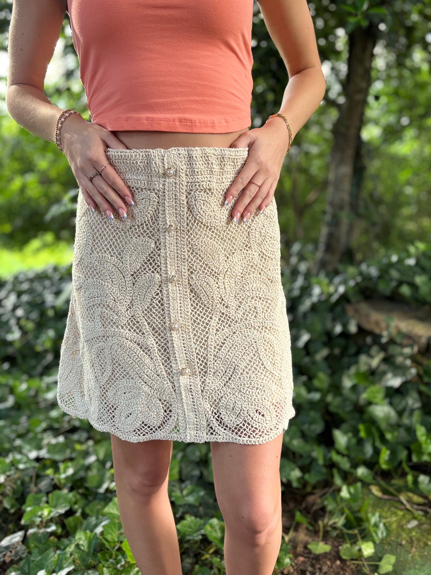 Delilah Crochet Skirt