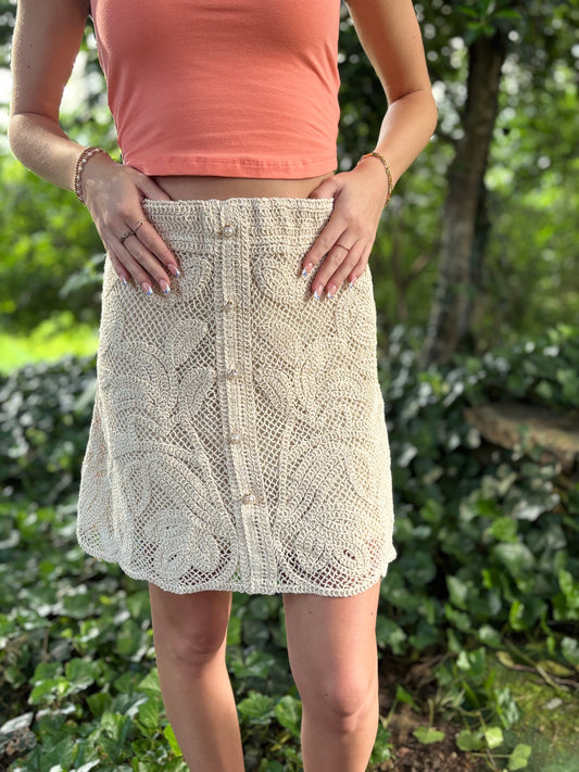 Delilah Crochet Skirt