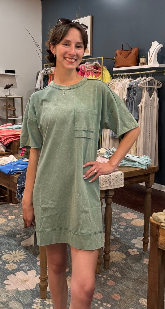 Sea Breeze Mini Dress