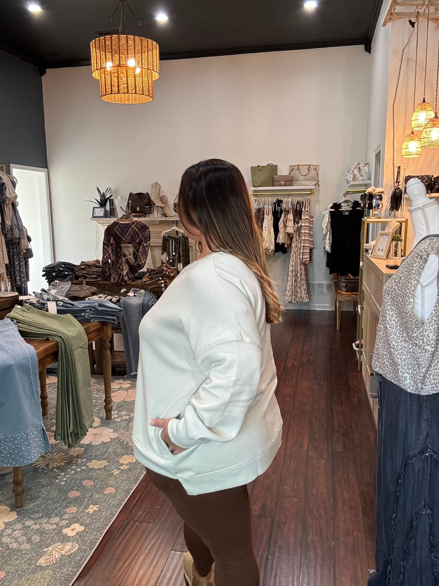 Soft Haven Sweatshirt Plus
