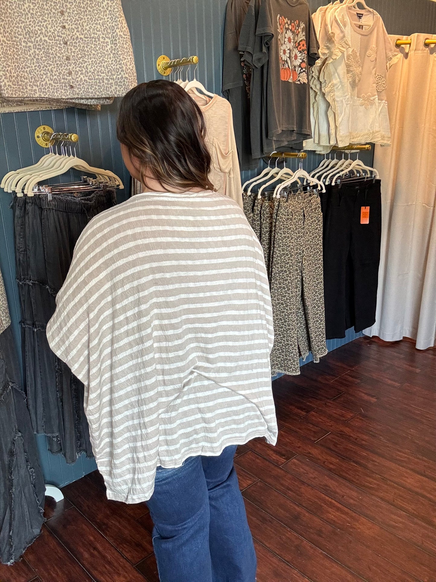 Birchwood Stripe Top