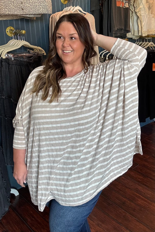 Birchwood Stripe Top