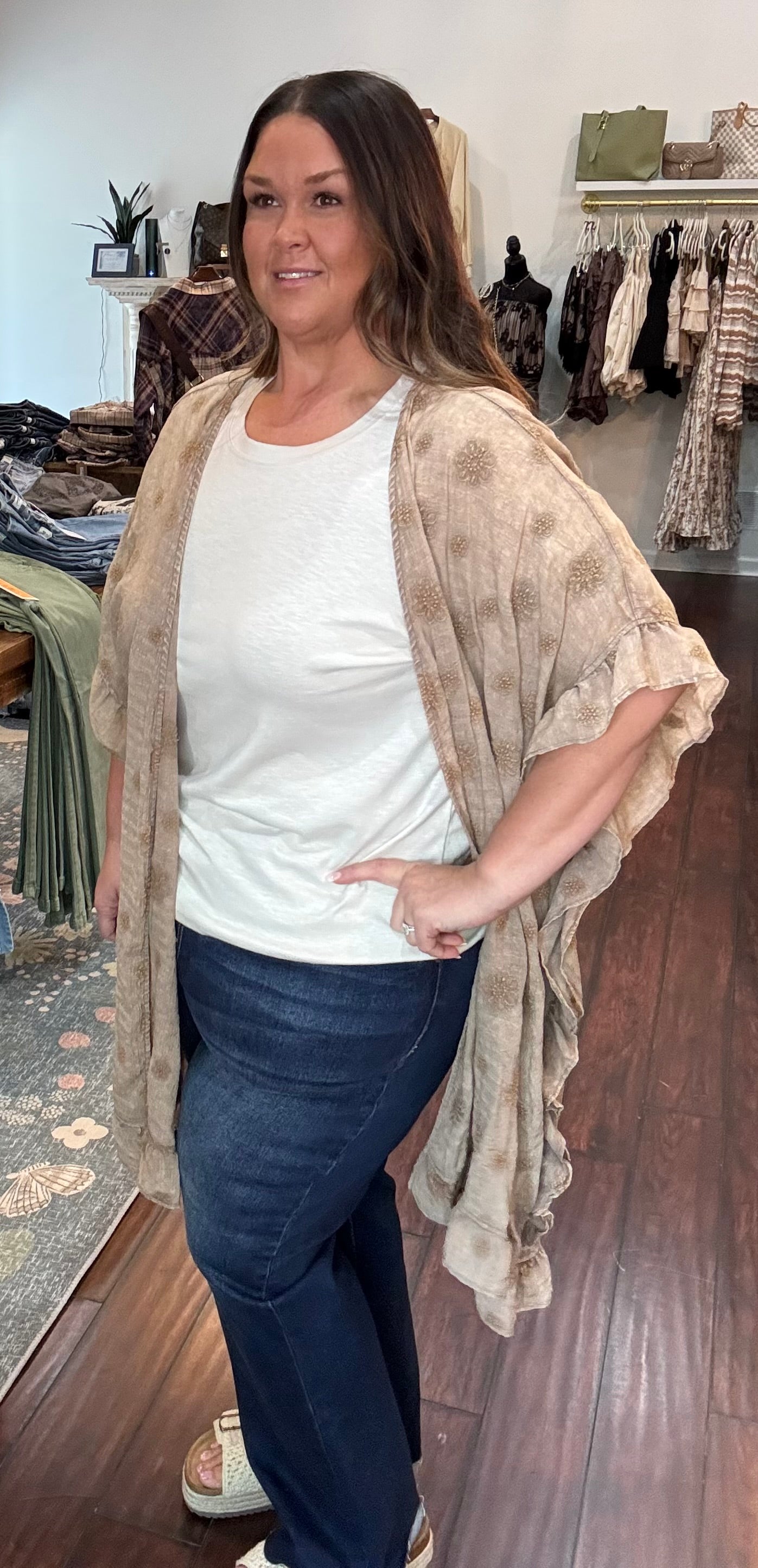 Sienna Skies Open Duster Plus