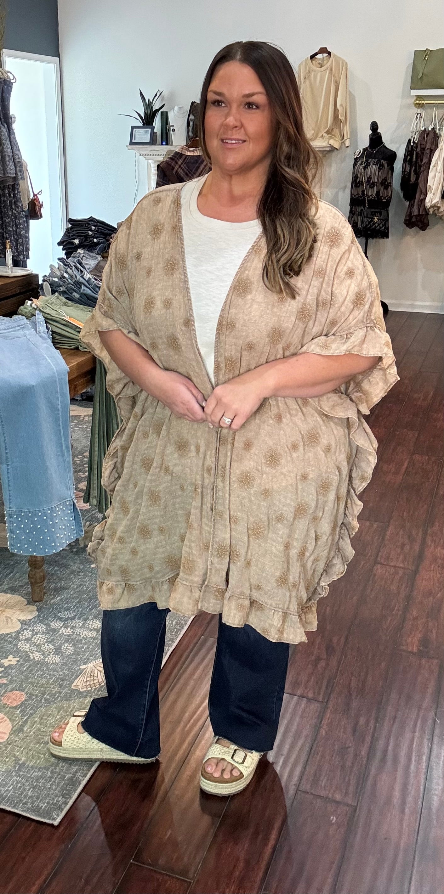 Sienna Skies Open Duster Plus