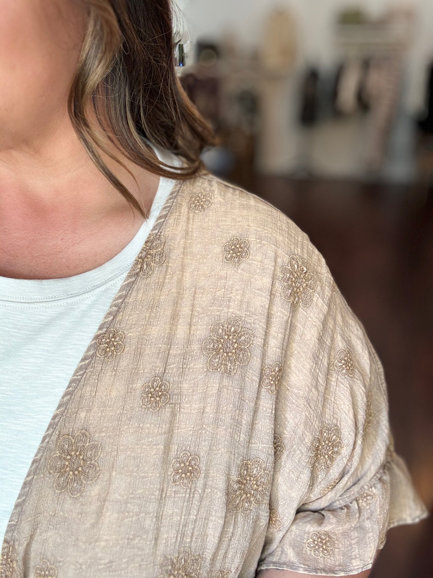 Sienna Skies Open Duster Plus