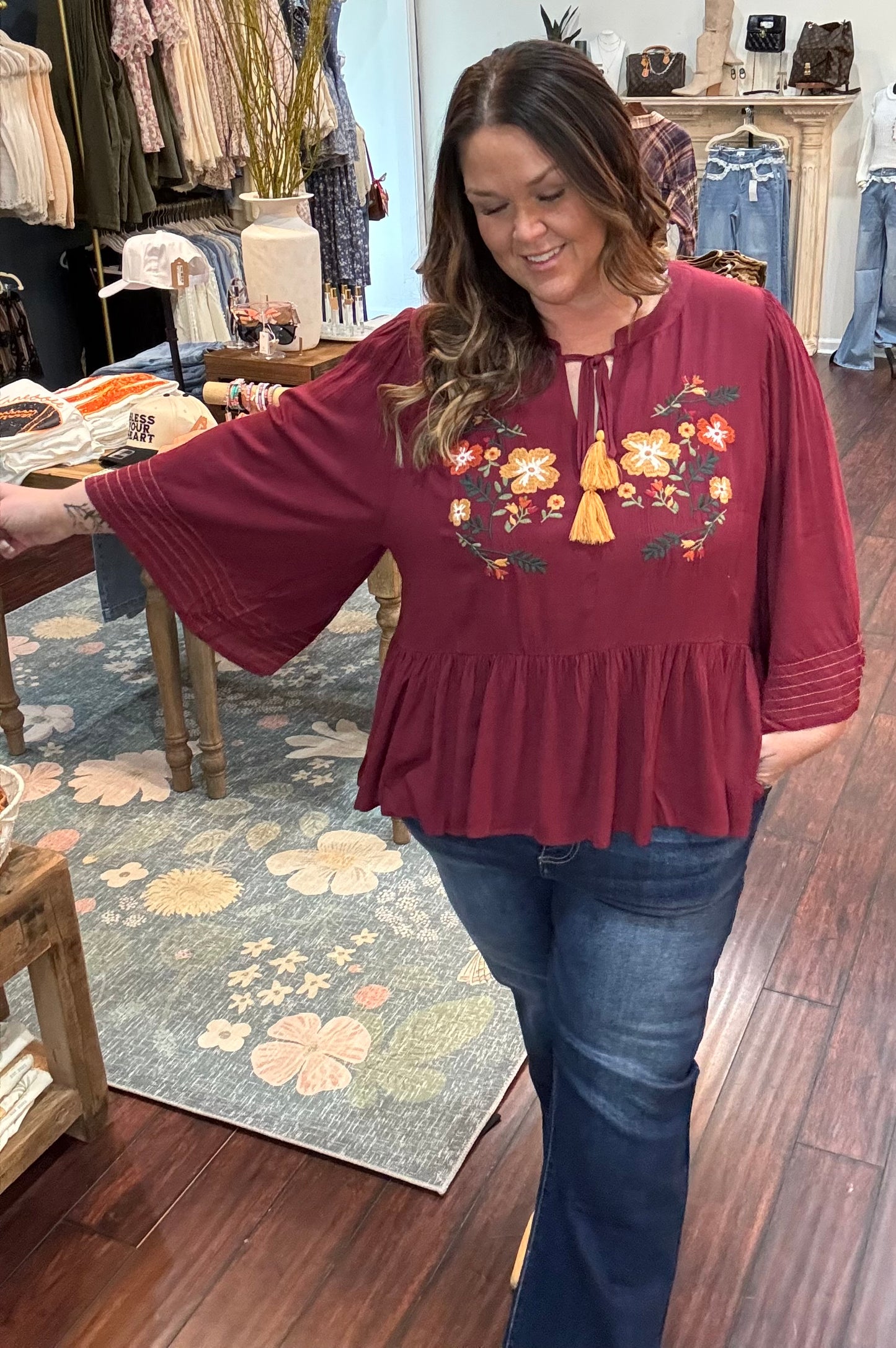 Harvest Petal Top