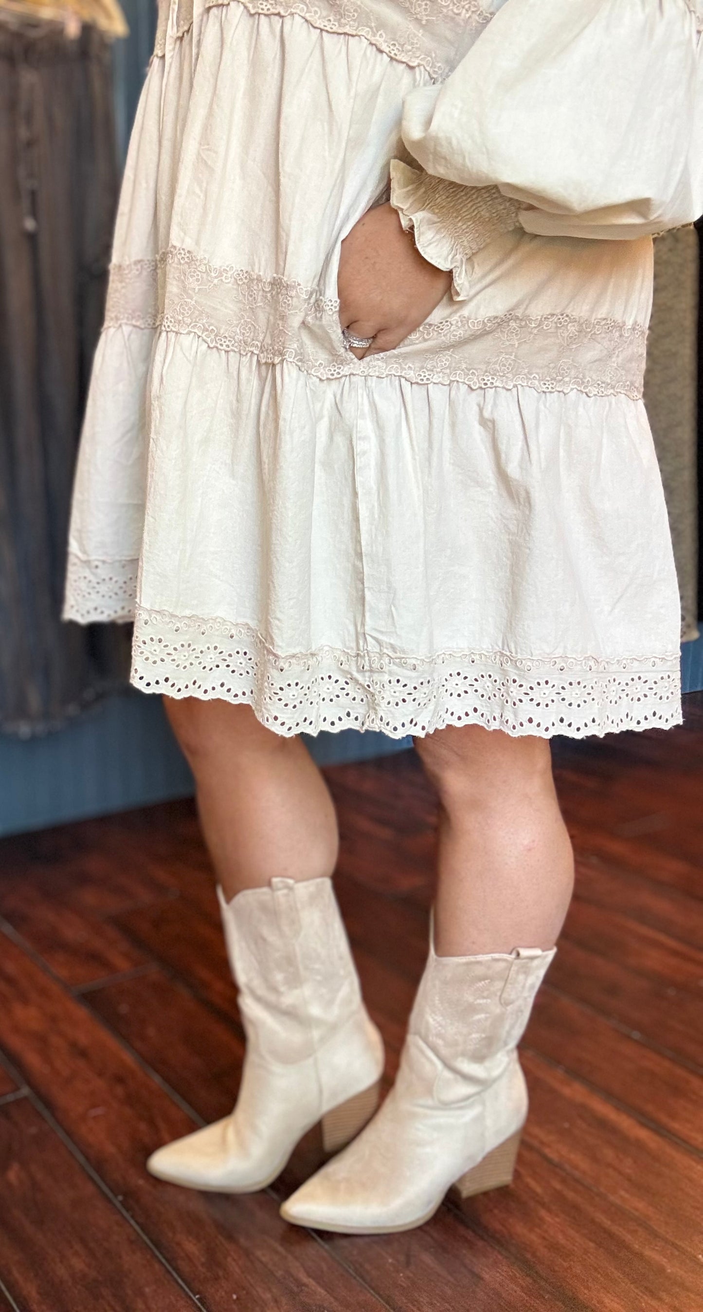 Golden Ember Dress