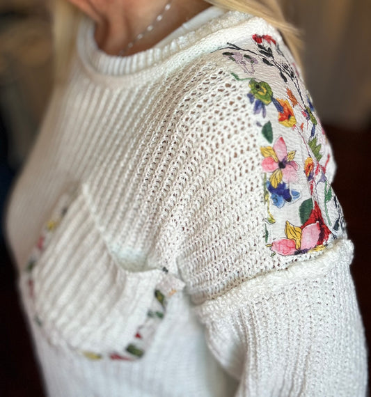 Petal Charm Sweater