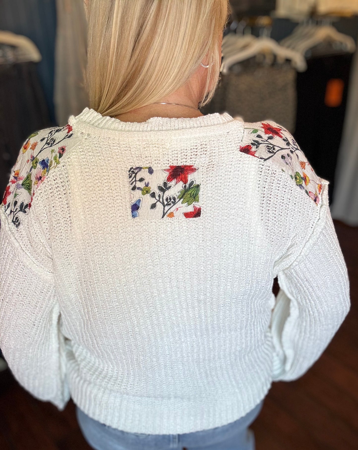 Petal Charm Sweater